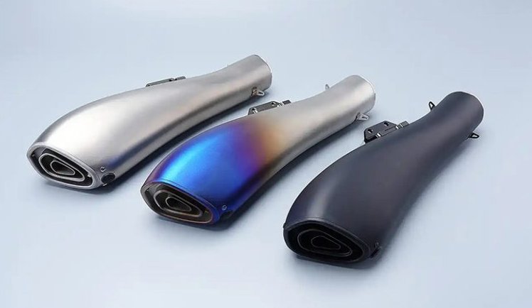 Motorbike Exhaust Coating