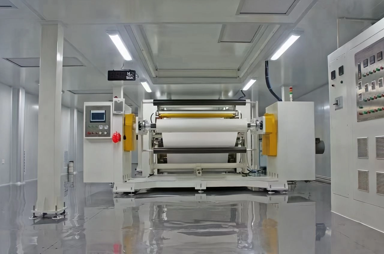 DTF PET film coating and rewinding line used in production