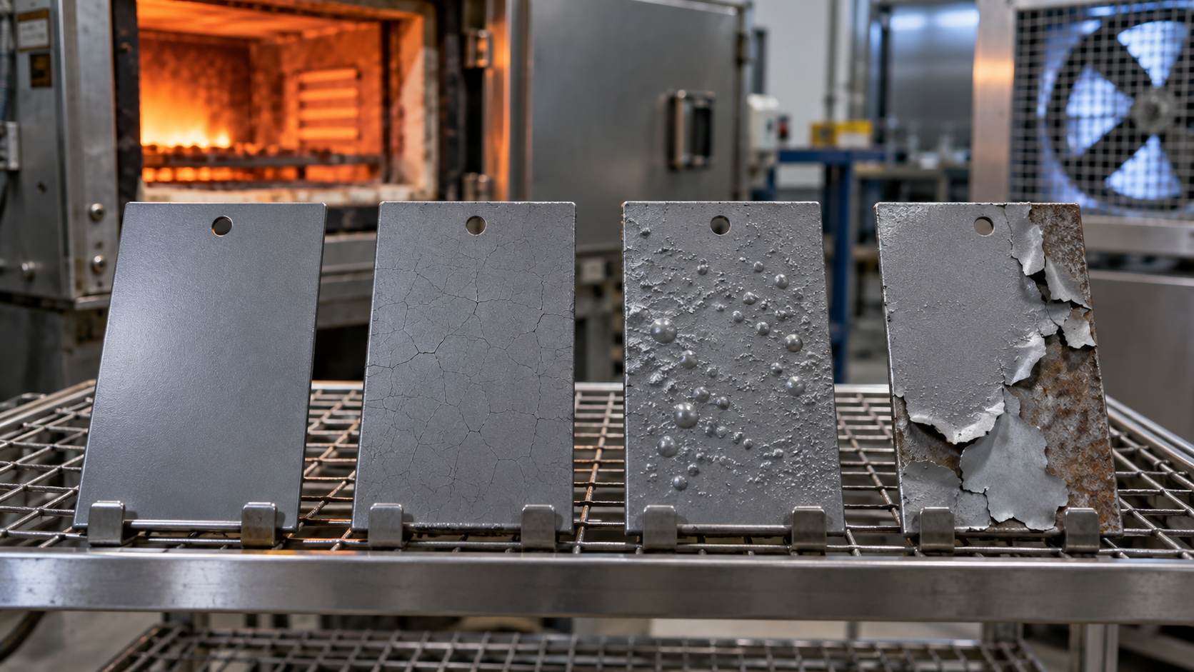 Thermal Cycling Test for High-Temperature Paint