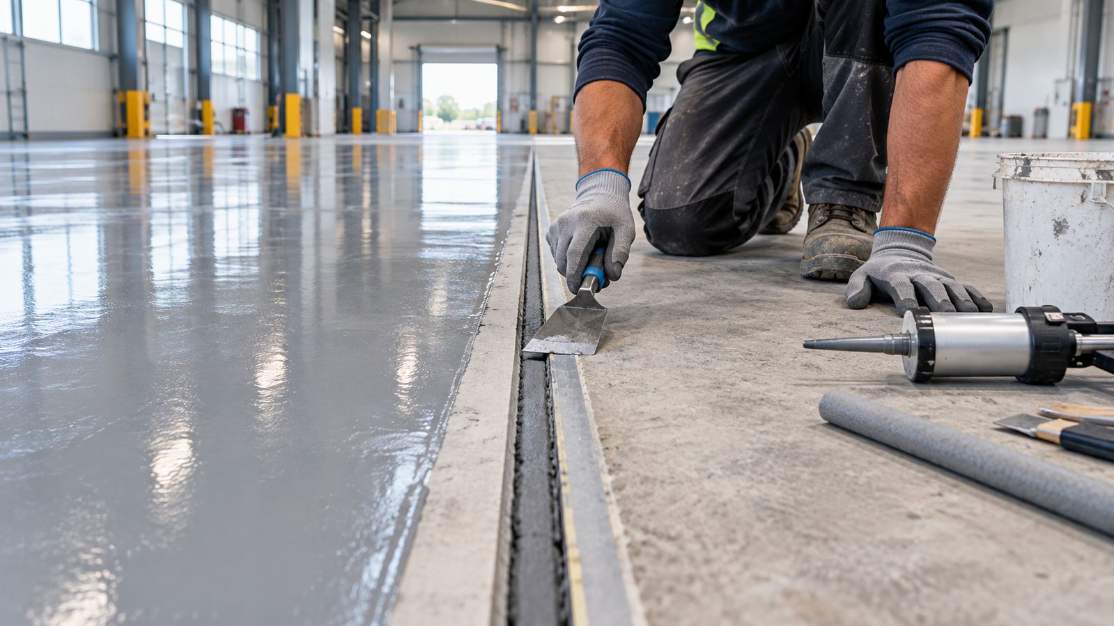 Epoxy Floor Paint Over Concrete Expansion Joints Common Mistakes and Proper Preparation