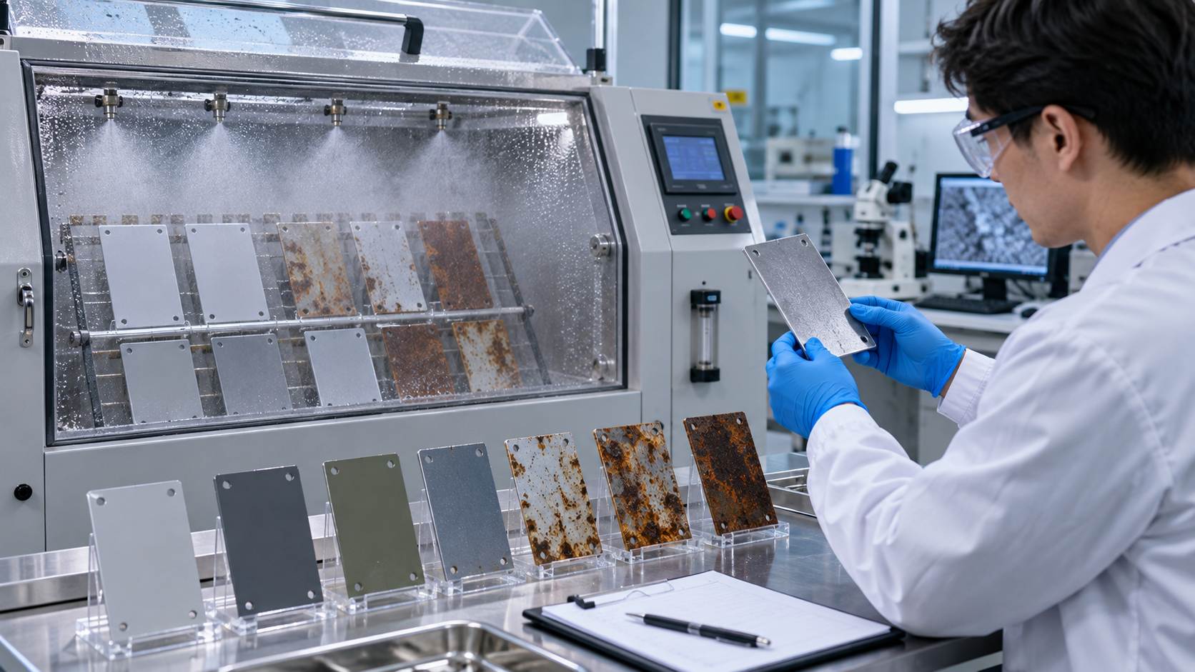 How to Read Salt Spray Test Results for Anti-Rust Paint_ ASTM B117, ISO 9227, and Coating Selection